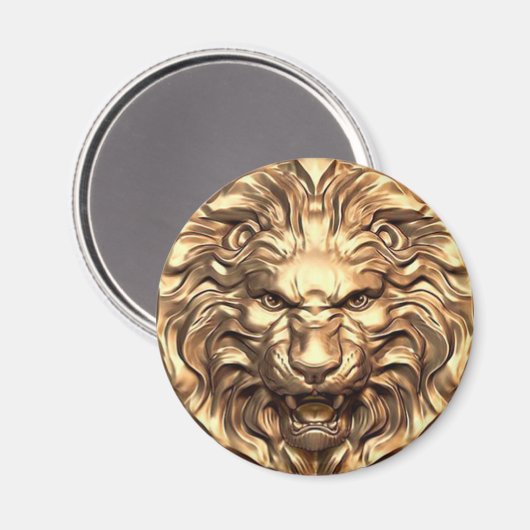 Roaring goudkoppen magneet (Voorkant / Achterkant)