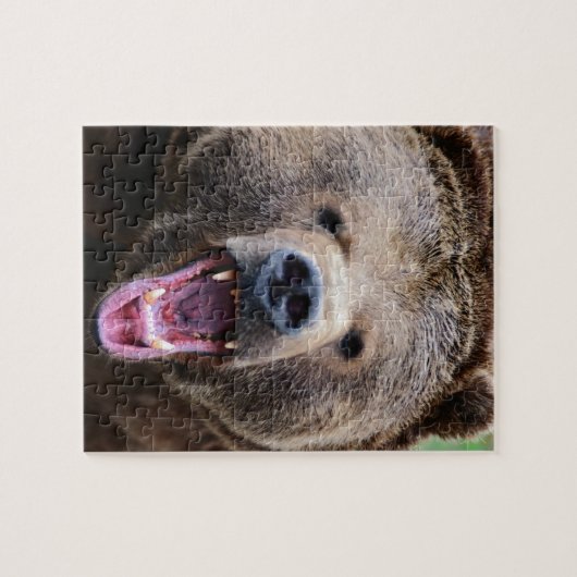 Roaring Grizzly Beer Legpuzzel (Horizontaal)