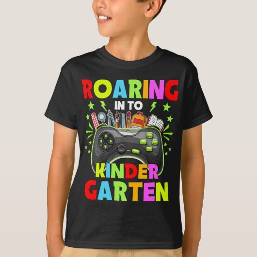 Roaring in de Kindergarten Kindergarten Bac T-shirt (Voorkant)