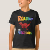Roaring in de voorschool t-shirt (Voorkant)
