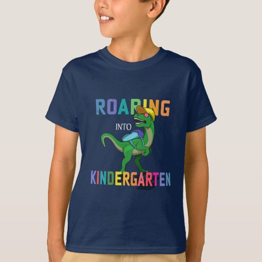 Roaring in Kindergarten T-shirt (Voorkant)