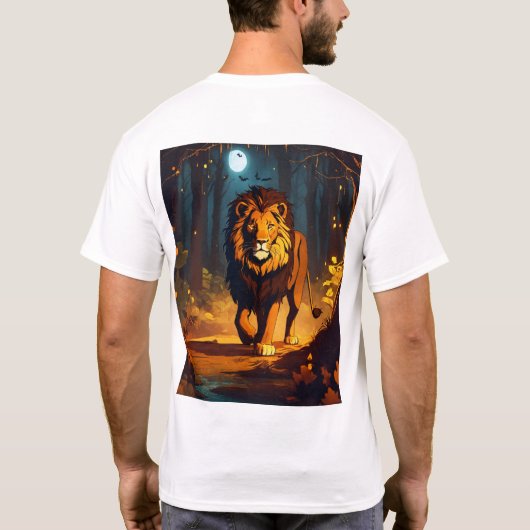 "Roaring in Style" T-shirt (Achterkant)