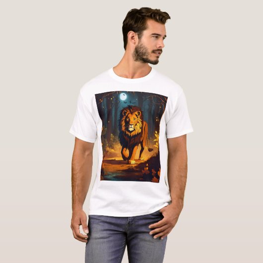 "Roaring in Style" T-shirt (Voorkant volledig)