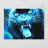 Roaring Jaguar Briefkaart (Voorkant)