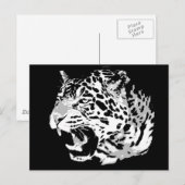 Roaring Jaguar Briefkaart (Voorkant / Achterkant)