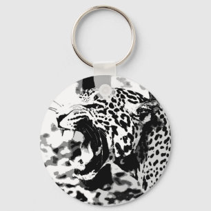 Roaring Jaguar Sleutelhanger