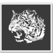 Roaring Jaguar Sticker (Voorkant)
