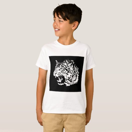 Roaring Jaguar T-shirt (Voorkant volledig)