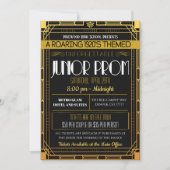 Roaring Junior Prom uit 1920 Kaart (Voorkant)