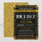 Roaring Junior Prom uit 1920 Kaart (Voorkant / Achterkant)