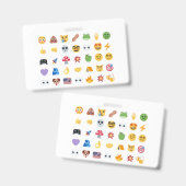 Roaring Kitty 35 Emoji-tijdlijn GME MOASS DFV meme Badge (Voor- en achterkant)