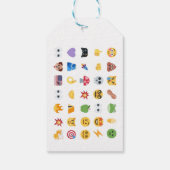 Roaring Kitty 35 Emoji-tijdlijn GME MOASS DFV meme Cadeaulabel (Achterkant)