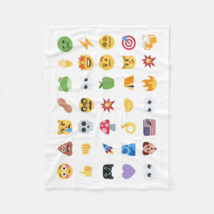 Roaring Kitty 35 Emoji Tijdlijn GME MOASS DFV meme Fleece Deken