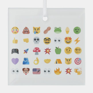 Roaring Kitty 35 Emoji Tijdlijn GME MOASS DFV meme Glas Ornament