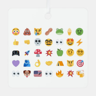 Roaring Kitty 35 Emoji-tijdlijn GME MOASS DFV meme Metalen Ornament
