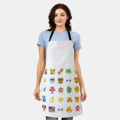 Roaring Kitty 35 Emoji Tijdlijn GME MOASS DFV meme Schort (Gedragen)