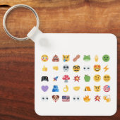 Roaring Kitty 35 Emoji Tijdlijn GME MOASS DFV meme Sleutelhanger (Voorkant)