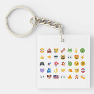 Roaring Kitty 35 Emoji-tijdlijn GME MOASS DFV meme Sleutelhanger