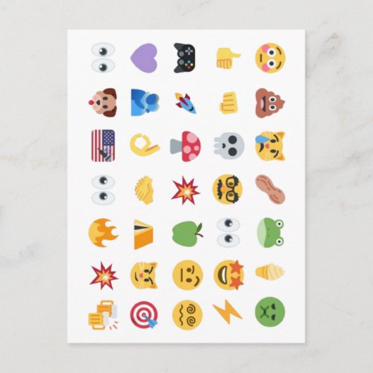 Roaring Kitty 35 Emoji Timeline GME MOASS DFV Meme Briefkaart (Voorkant)