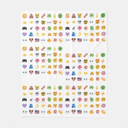 Roaring Kitty 35 Emoji Timeline GME MOASS DFV meme Fleece Deken (Voorkant)