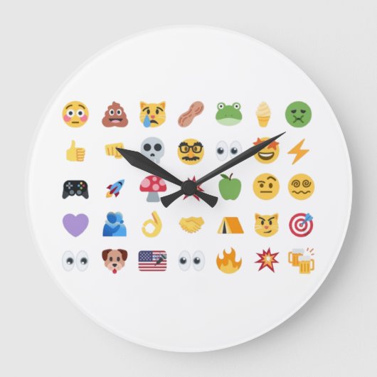 Roaring Kitty 35 Emoji Timeline GME MOASS DFV meme Grote Klok (Voorkant)