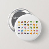 Roaring Kitty 35 Emoji Timeline GME MOASS DFV meme Ronde Button 5,7 Cm (Voorkant /achterkant)