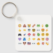 Roaring Kitty 35 Emoji Timeline GME MOASS DFV meme Sleutelhanger (Voorkant)