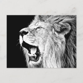 Roaring-leeuw Briefkaart