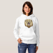 Roaring-leeuw Hoodie (Voorkant volledig)