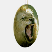 Roaring-leeuw Keramisch Ornament (Rechts)