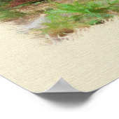 Roaring-leeuw Poster (Hoek)