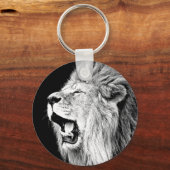 Roaring-leeuw Sleutelhanger (Voorkant)