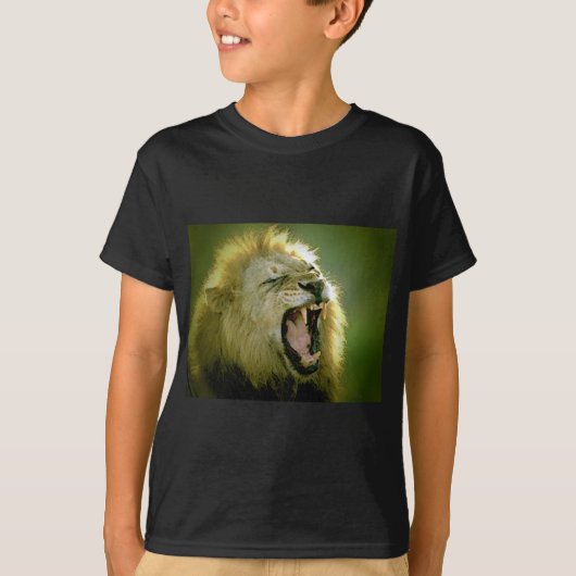 Roaring-leeuw T-shirt (Voorkant)