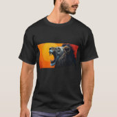 Roaring-leeuw T-shirt (Voorkant)