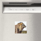 Roaring leeuw vol tanden magneet (Insitu (Vaatwasser))