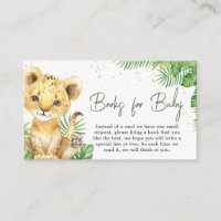 Roaring Lion Baby shower Boeken voor Baby