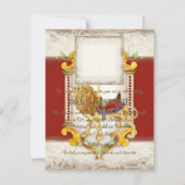 Roaring Lion Brass Ring, Circus Carrousel  Kaart (Achterkant)