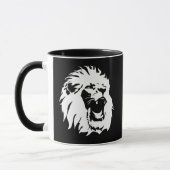 Roaring Lion Face Mok (Links)