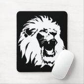 Roaring Lion Face Muismat (Met muis)
