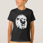 Roaring Lion Face T-shirt (Voorkant)