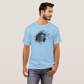 Roaring Lion Kies uw achtergrondkleur T-shirt (Voorkant volledig)
