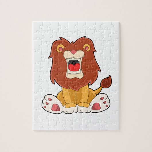 Roaring Lion Legpuzzel (Verticaal)