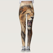 Roaring Lion Majesteit Leggings (Voorkant)