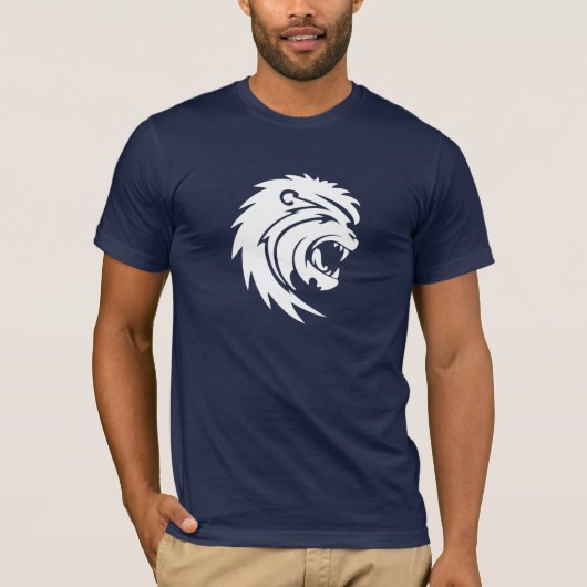 Roaring Lion Mannen T-Shirt (Voorkant)