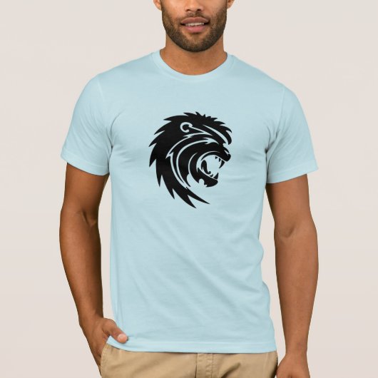 Roaring Lion Mannen T-Shirt (Voorkant)