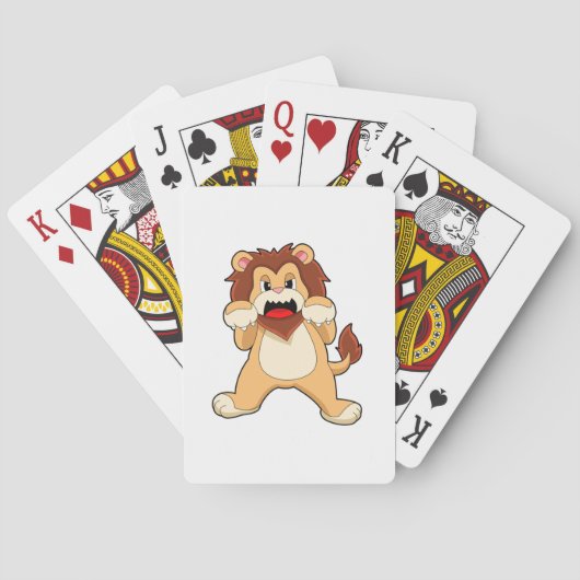 Roaring Lion.PNG Pokerkaarten (Achterkant)