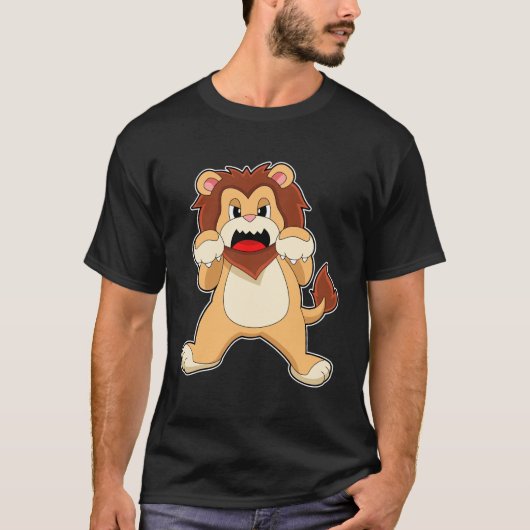 Roaring Lion.PNG T-shirt (Voorkant)