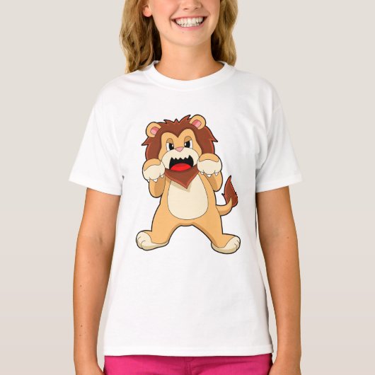 Roaring Lion.PNG T-shirt (Voorkant)