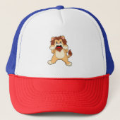 Roaring Lion.PNG Trucker Pet (Voorkant)