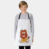 Roaring Lion Schort (Gedragen)